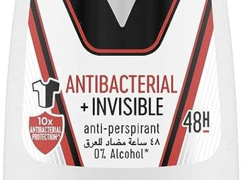 REXONA ROLL 45ML INVIS ANTIBACTERIAL 72HR REXONA ROLL 45ML INVIS ANTIBACTERIAL 72HR