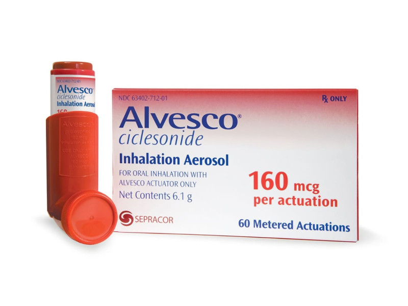 ALVESCO 160 INHALER 60 BUFF