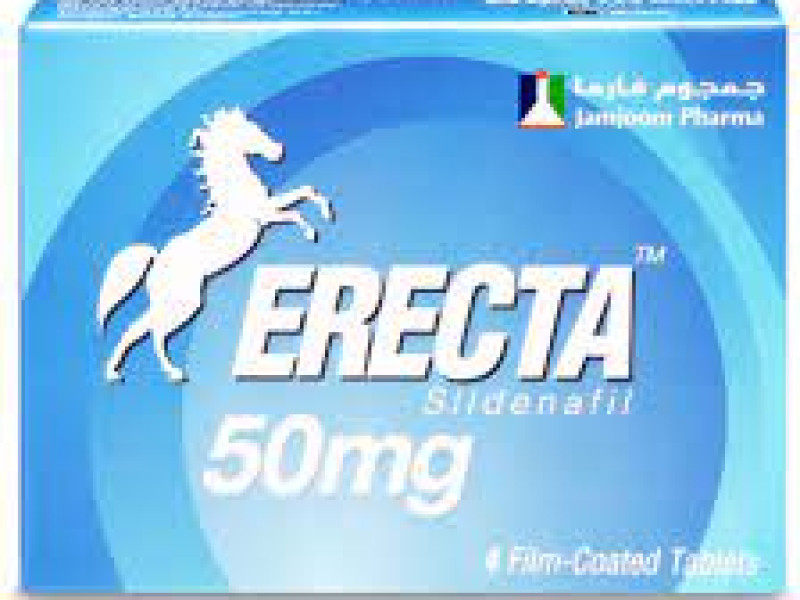 ERECTA 50 MG TABLETS