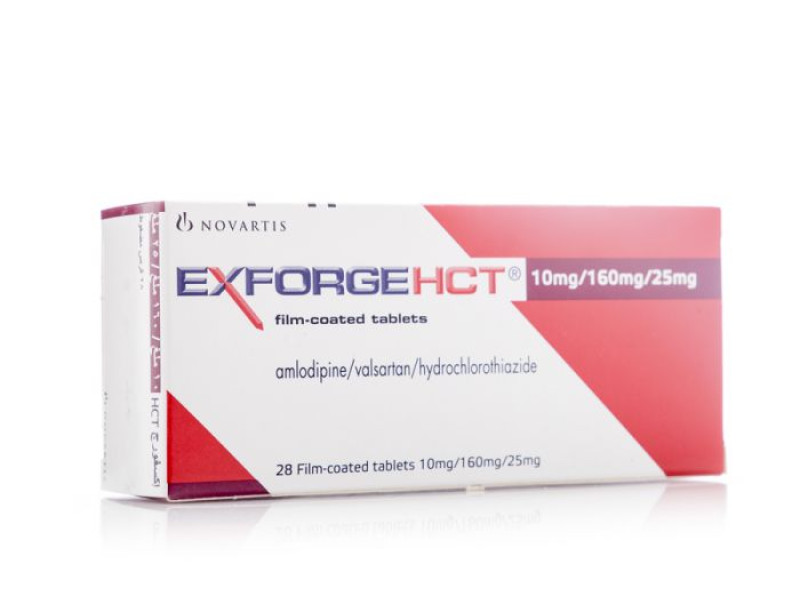 EXFORGE HCT 10 MG/160/25 MG TABLETS