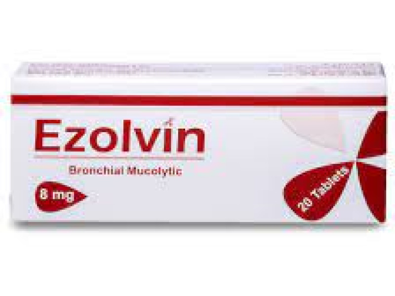EZOLVIN 8MG TABLETS