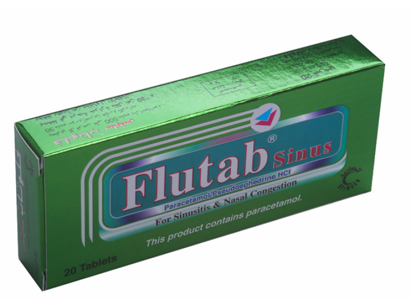 FLUTAB SINUS 20 TABLETS FLUTAB SINUS 20 TABLETS