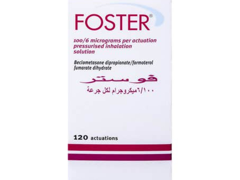 FOSTER 100/6MCG INHALAR