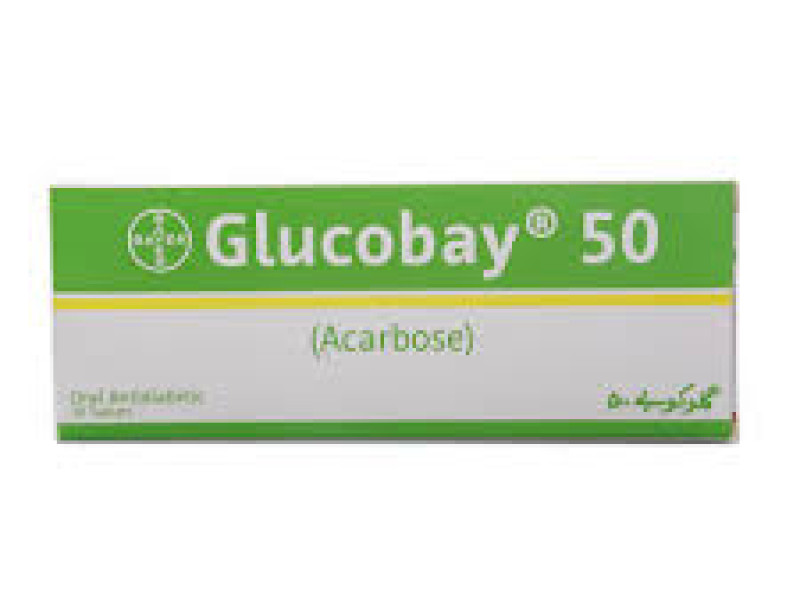 جلوكوباى 50 مجم 30 قرص جلوكوباى 50 مجم 30 قرص