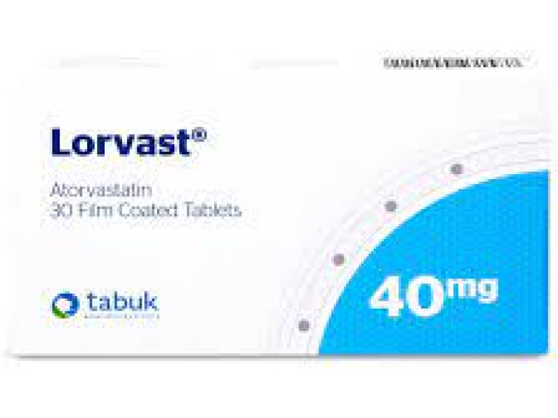 LORVAST 40MG 30TAB