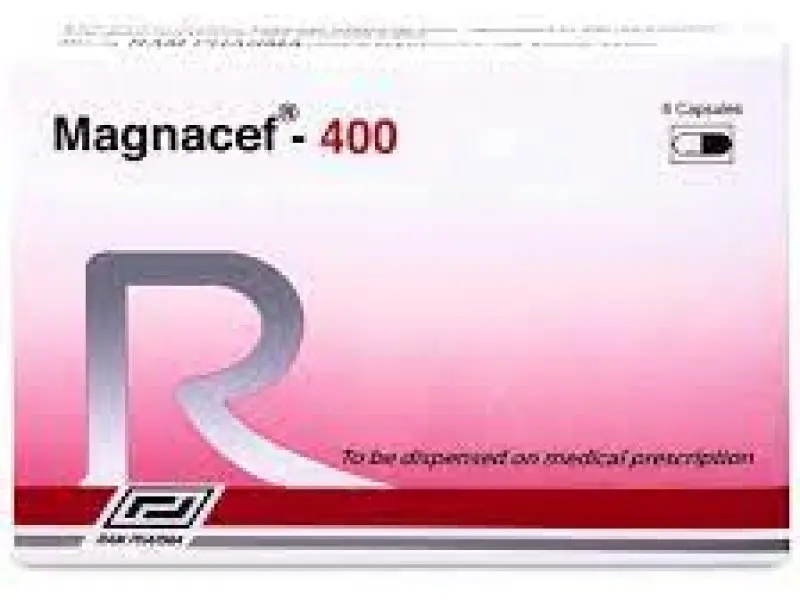 MAGNACEF 400MG 6CAPS