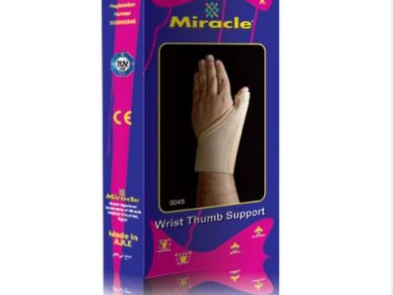 MIRACLE WRIST THUMP SUPP XXL RIGHT 0045XXL MIRACLE WRIST THUMP SUPP XXL RIGHT 0045XXL