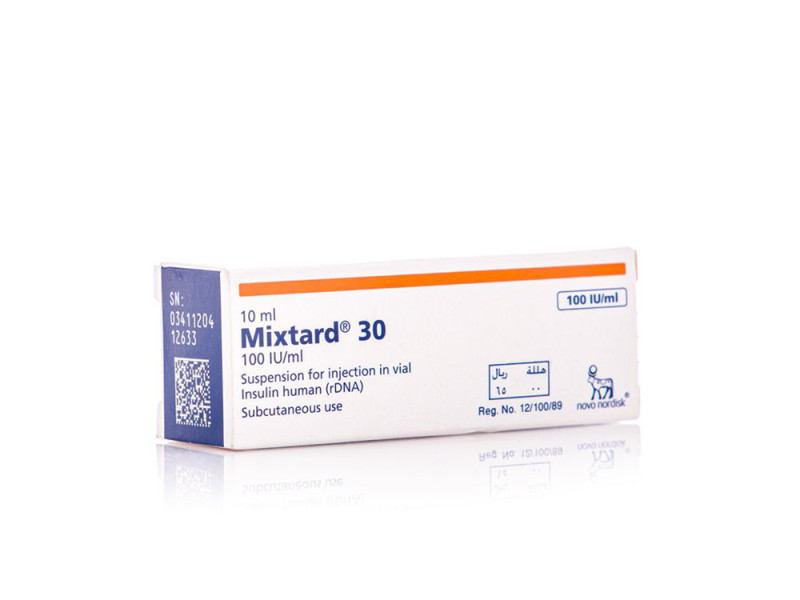 MIXTARD 30 HM VIAL