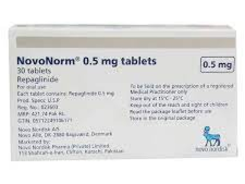 NOVONORM 0.5 MG TAB 30 TAB