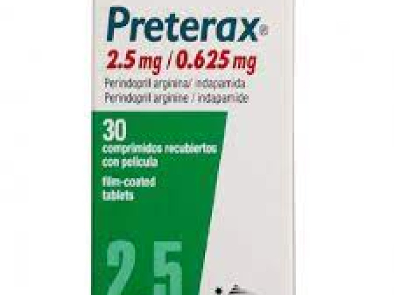PRETERAX 2.5MG / 0.625 30 TAB PRETERAX 2.5MG / 0.625 30 TAB