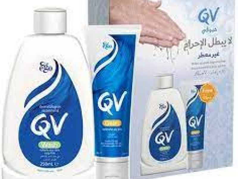 QV WASH 250ML+QV CREAM 50GM
