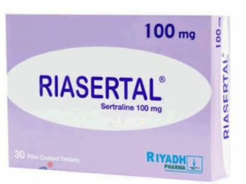 RIASERTAL 100 MG 30 TAB