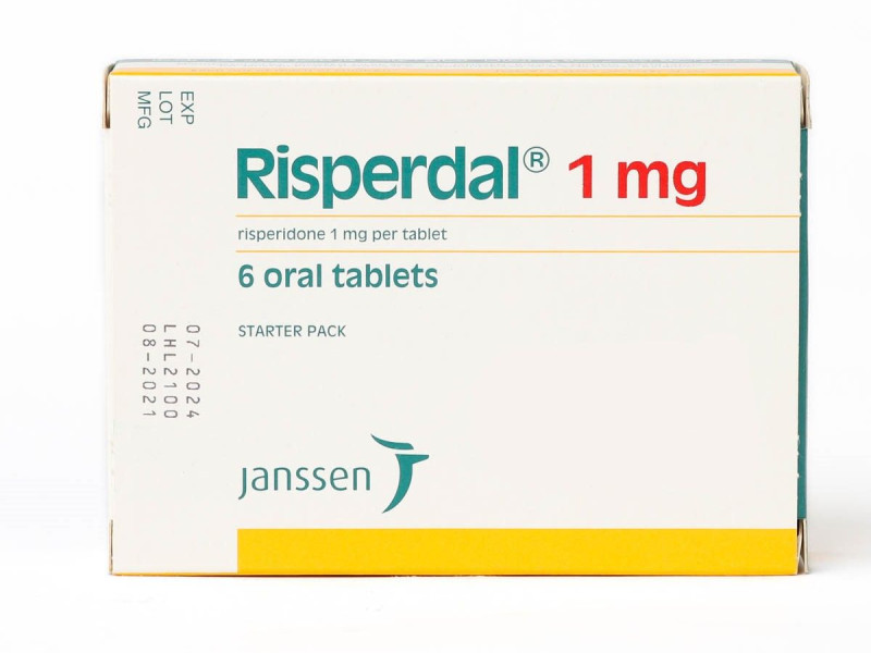 RISPERDAL 1 MG 6 TAB