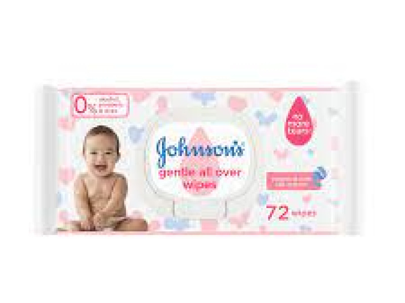 Johnson's WIPS 72PCS GENTLE ALL OVER Johnson's WIPS 72PCS GENTLE ALL OVER