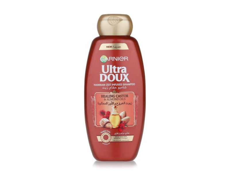 GARNIER ULTRA DUOX Shampoo 600ML HEALING CASTORE GARNIER ULTRA DUOX Shampoo 600ML HEALING CASTORE