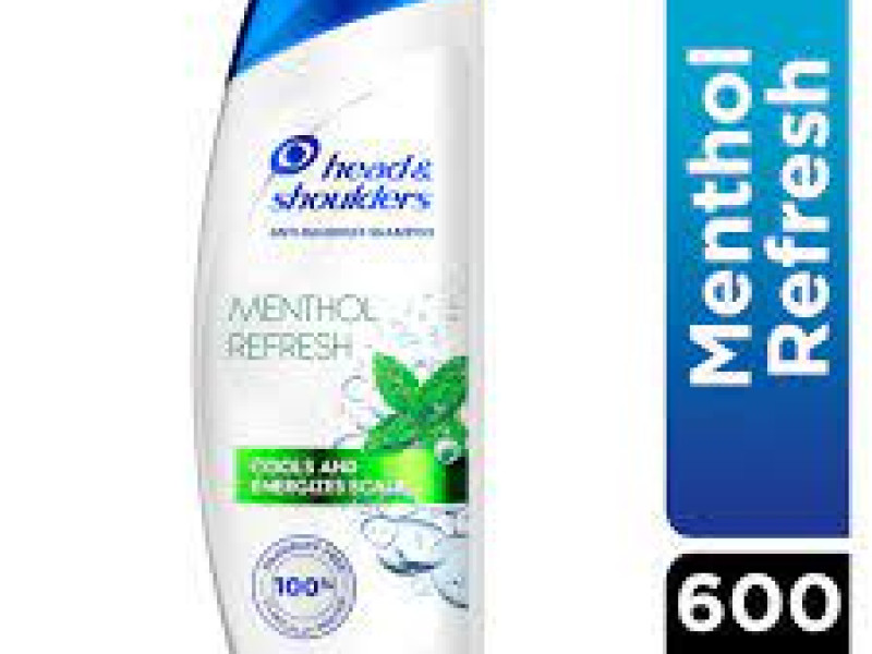 head & shoulders Shampoo REFRESH MENTHOL 600ML 101195 head & shoulders Shampoo REFRESH MENTHOL 600ML 101195