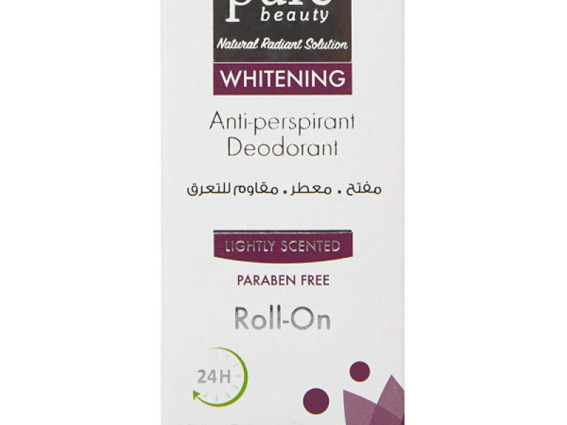 PURE ROLL ON ANTI PERSPIRANT LIGHTLY SCENTED 60ML PURE ROLL ON ANTI PERSPIRANT LIGHTLY SCENTED 60ML