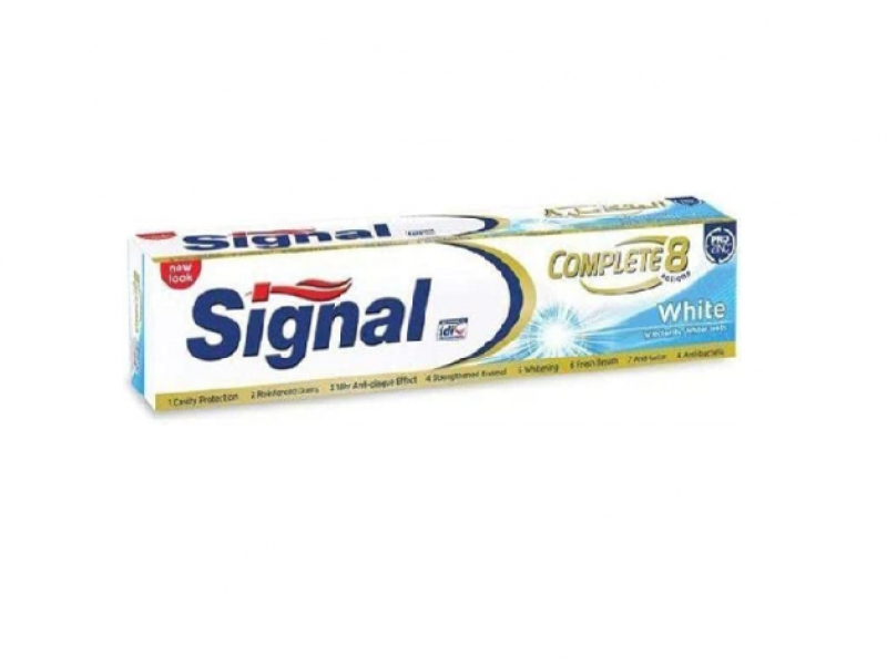 SIGNAL toothpaste COMPLETE 8 WHITE 100ML SIGNAL toothpaste COMPLETE 8 WHITE 100ML