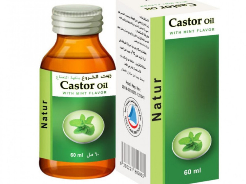  زيت خروع نعناع 60 مل