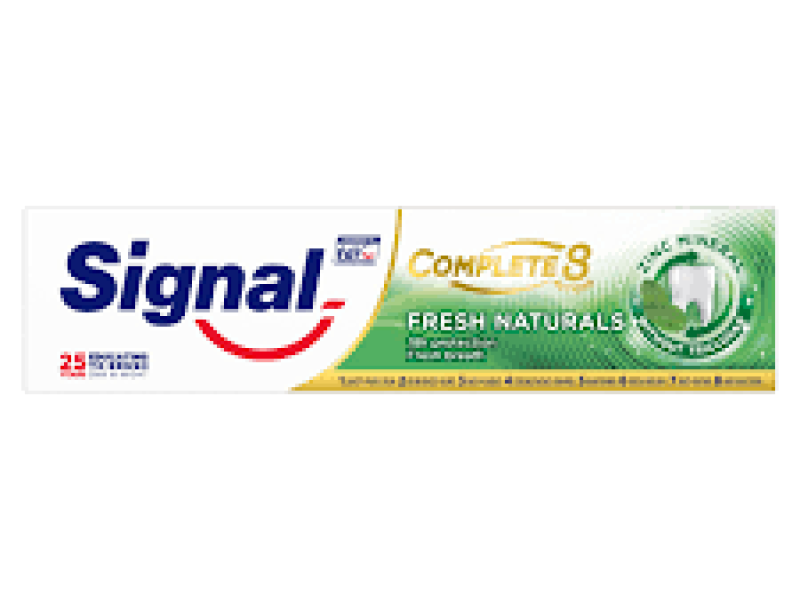 SIGNAL toothpaste COMPLETE 8 FRESH NATURAL 120ML SIGNAL toothpaste COMPLETE 8 FRESH NATURAL 120ML