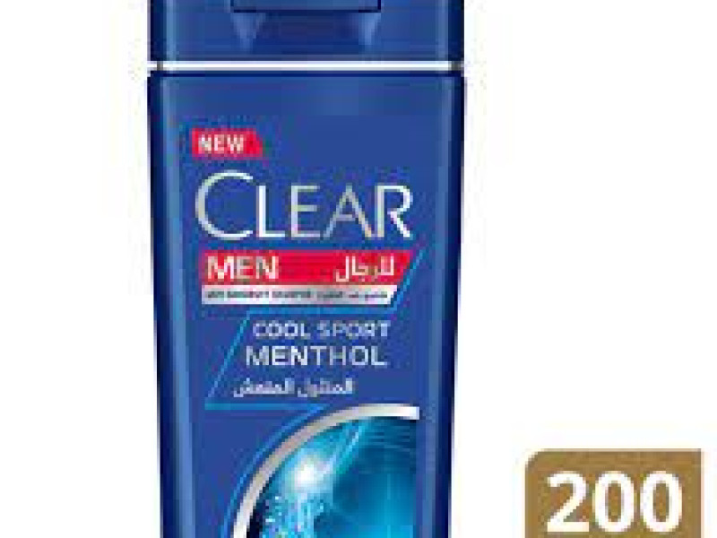 CLEAR Shampoo COOL SPORT MENTHOL 200ML CLEAR Shampoo COOL SPORT MENTHOL 200ML