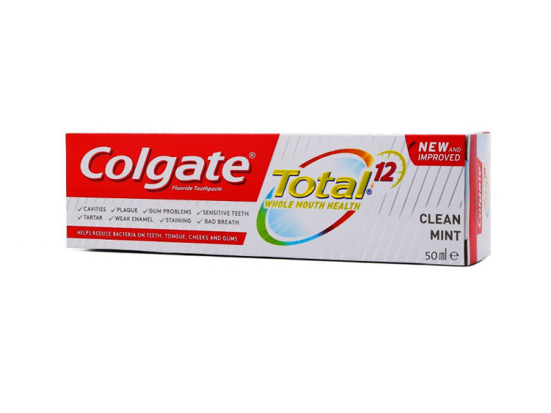 COLGATE TOOTH PASTE TOTAL CLEAN MINT 50ML COLGATE TOOTH PASTE TOTAL CLEAN MINT 50ML