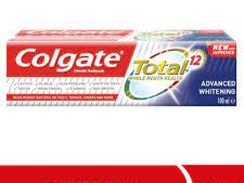 COLGATE TOOTH PASTE TOTAL ADV.WHITENING 100ML COLGATE TOOTH PASTE TOTAL ADV.WHITENING 100ML