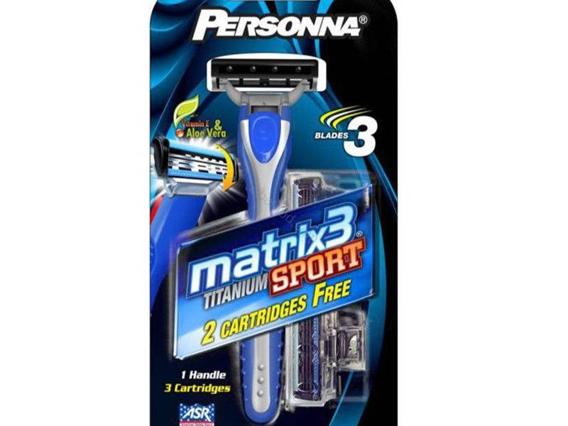 PERSONNA RAZOR MATRIX WITH 2 CARTRIDGE PERSONNA RAZOR MATRIX WITH 2 CARTRIDGE