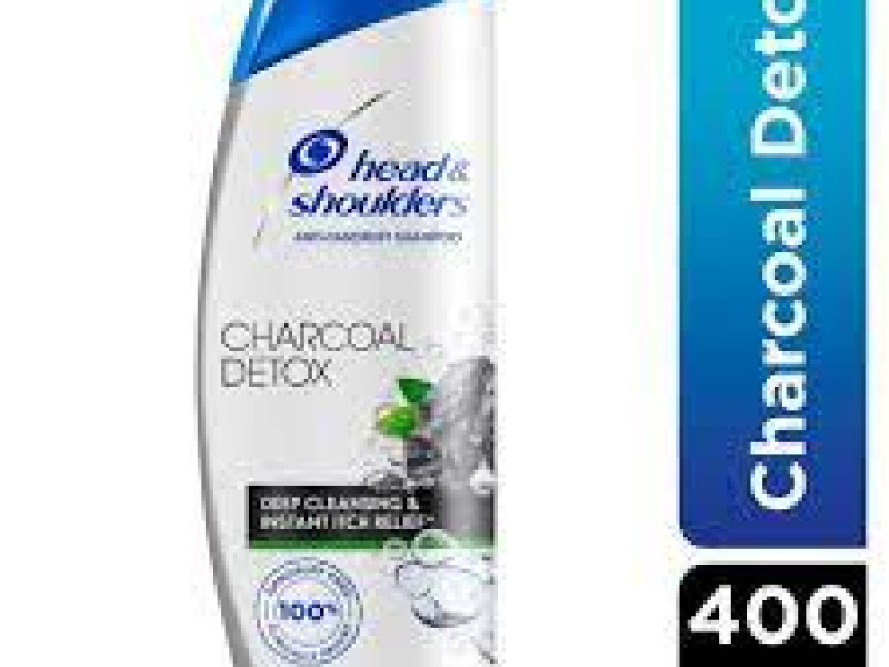 head & shoulders Shampoo CHARCOAL DETOX 400ML head & shoulders Shampoo CHARCOAL DETOX 400ML
