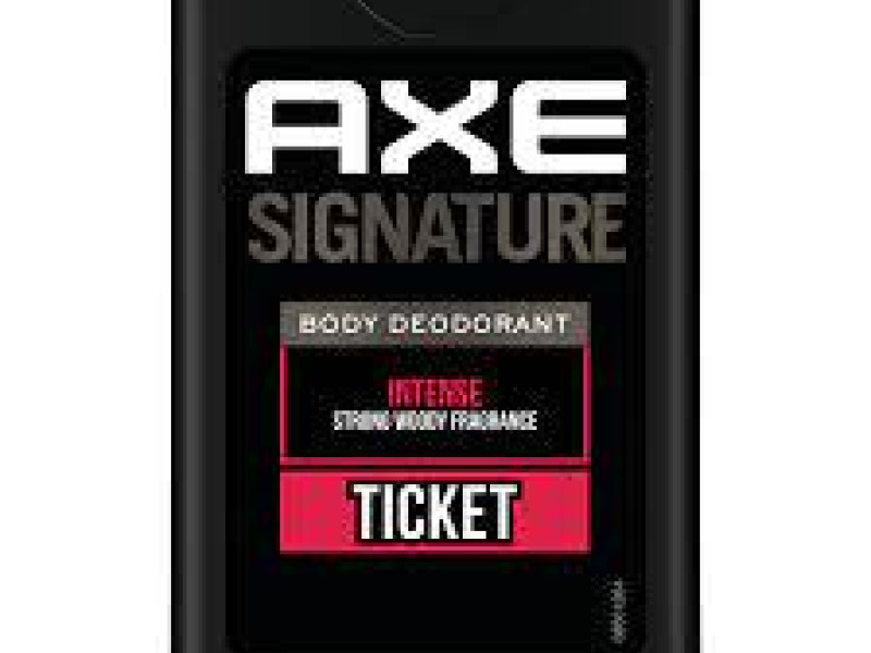 AXE SIGN TICKET INTENSE 17ML 212079 AXE SIGN TICKET INTENSE 17ML 212079