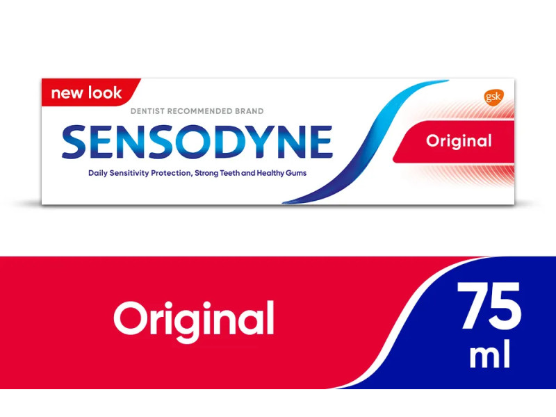 SENSODYNE toothpaste ORIGINAL 75ML SENSODYNE toothpaste ORIGINAL 75ML
