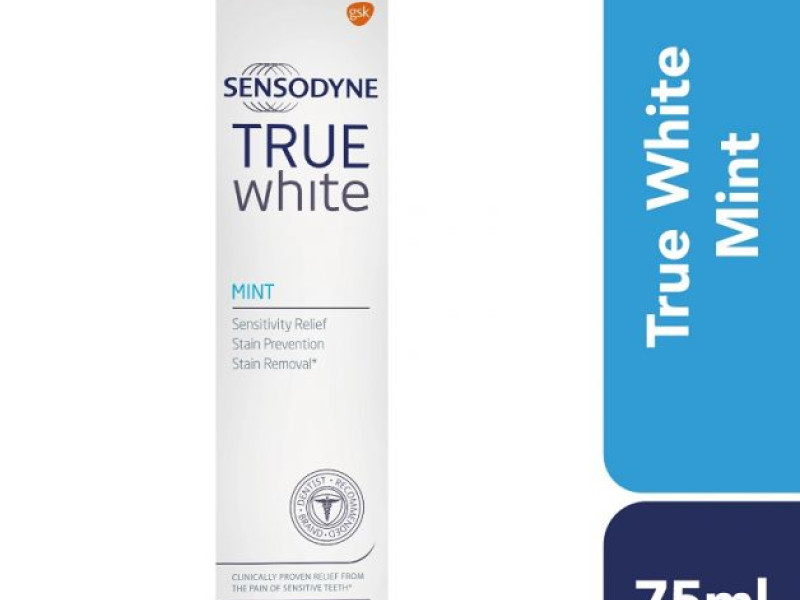 SENSODYNE toothpaste TRUE WHITE 75ML 67479 SENSODYNE toothpaste TRUE WHITE 75ML 67479